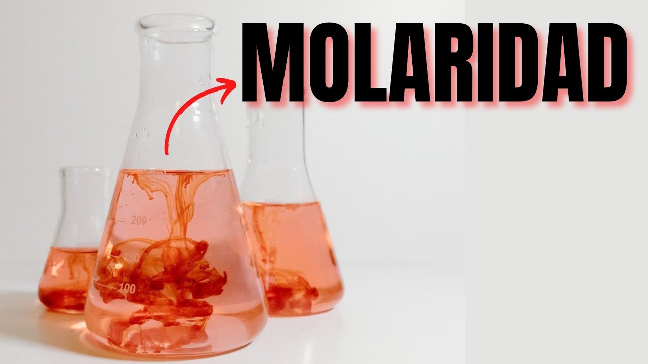 ¿Qué es la MOLARIDAD de una disolución en química? ✅ ¿Y cómo calcular concentración molar?