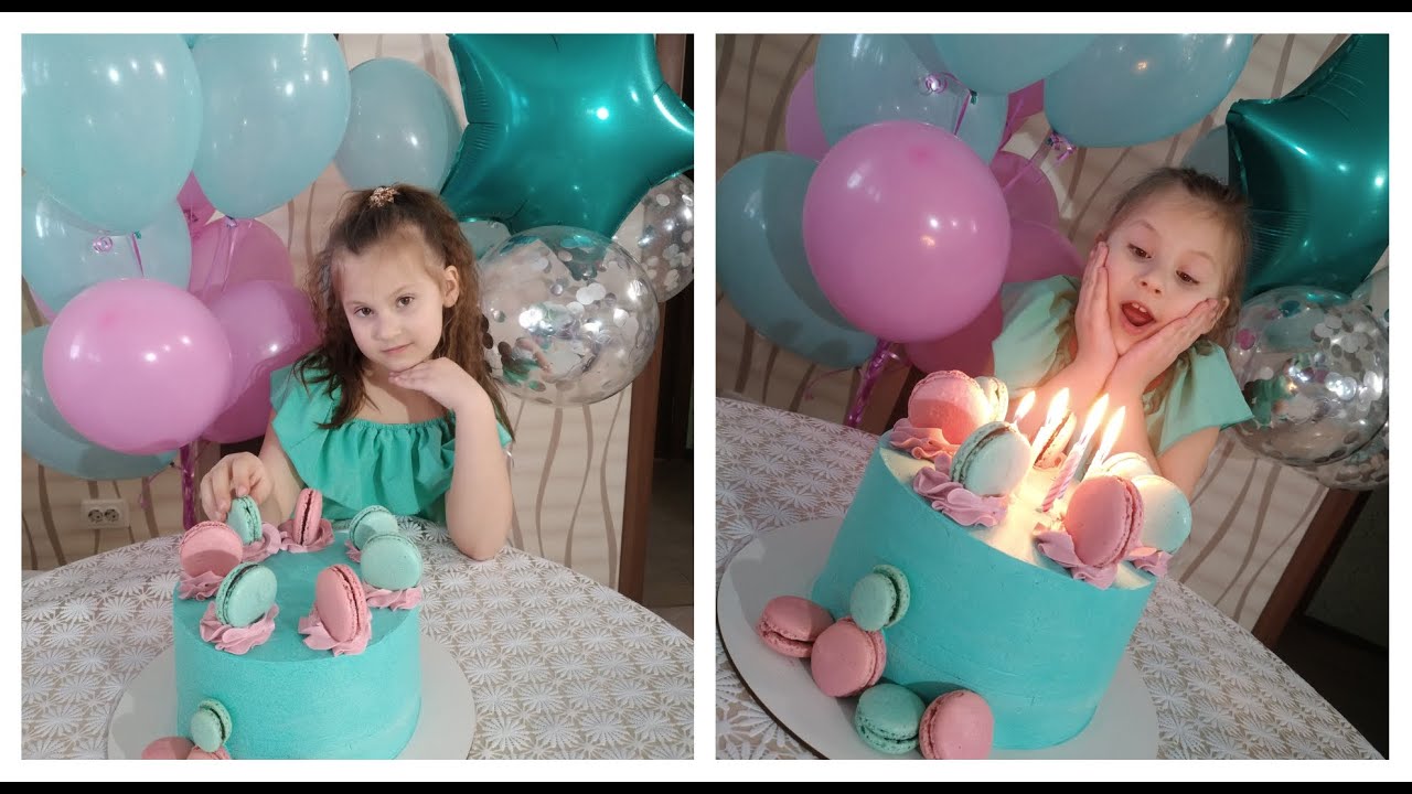 День рождения Дашеньки 7 лет HAPPY BIRTHDAY