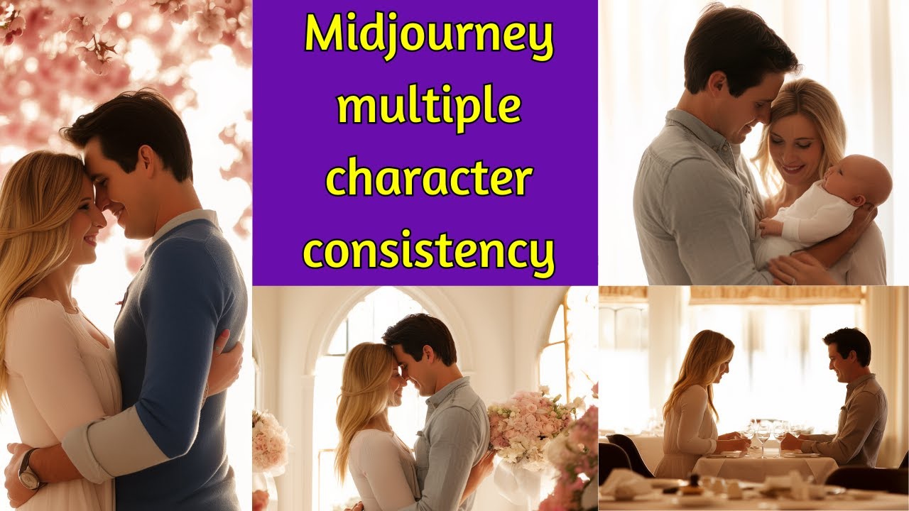 Midjourney MULTIPLE Character Consistency Tutorial
