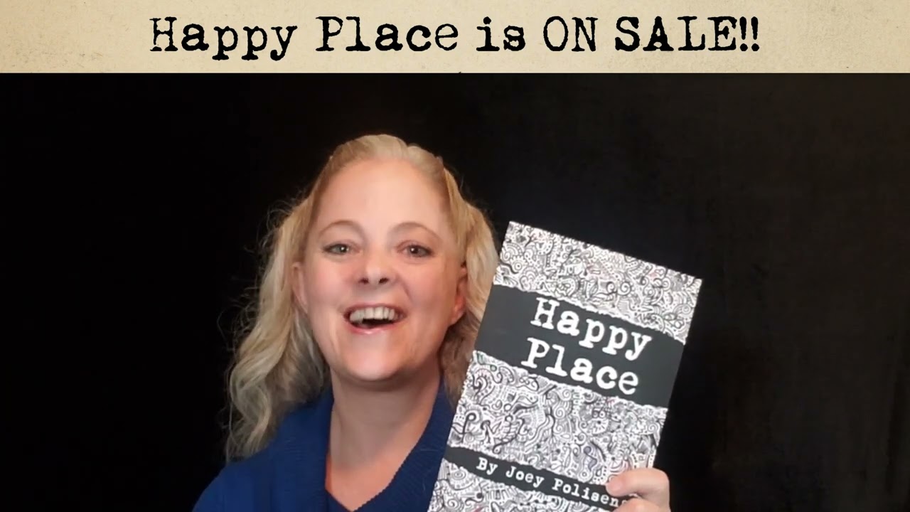 Joey announces pre-order sale of new poetry book Happy Place