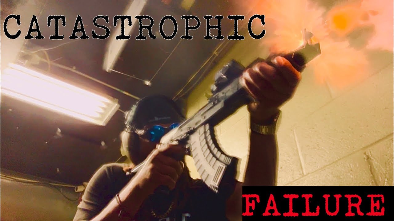 Первые выстрелы из AK Flex на Draco Tactical – катастрофический сбой в работе удлинителя ствола н...