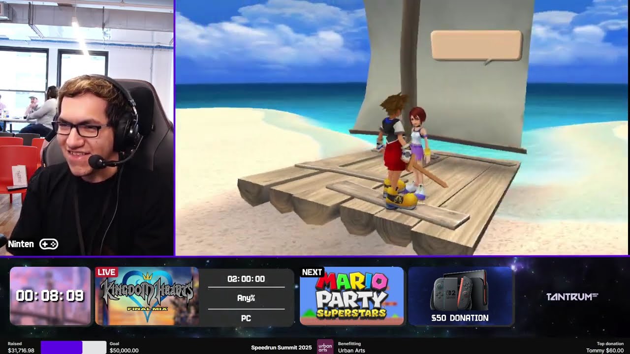 Kingdom Hearts in 1:52:51 by Ninten | Speedrun Summit 2025