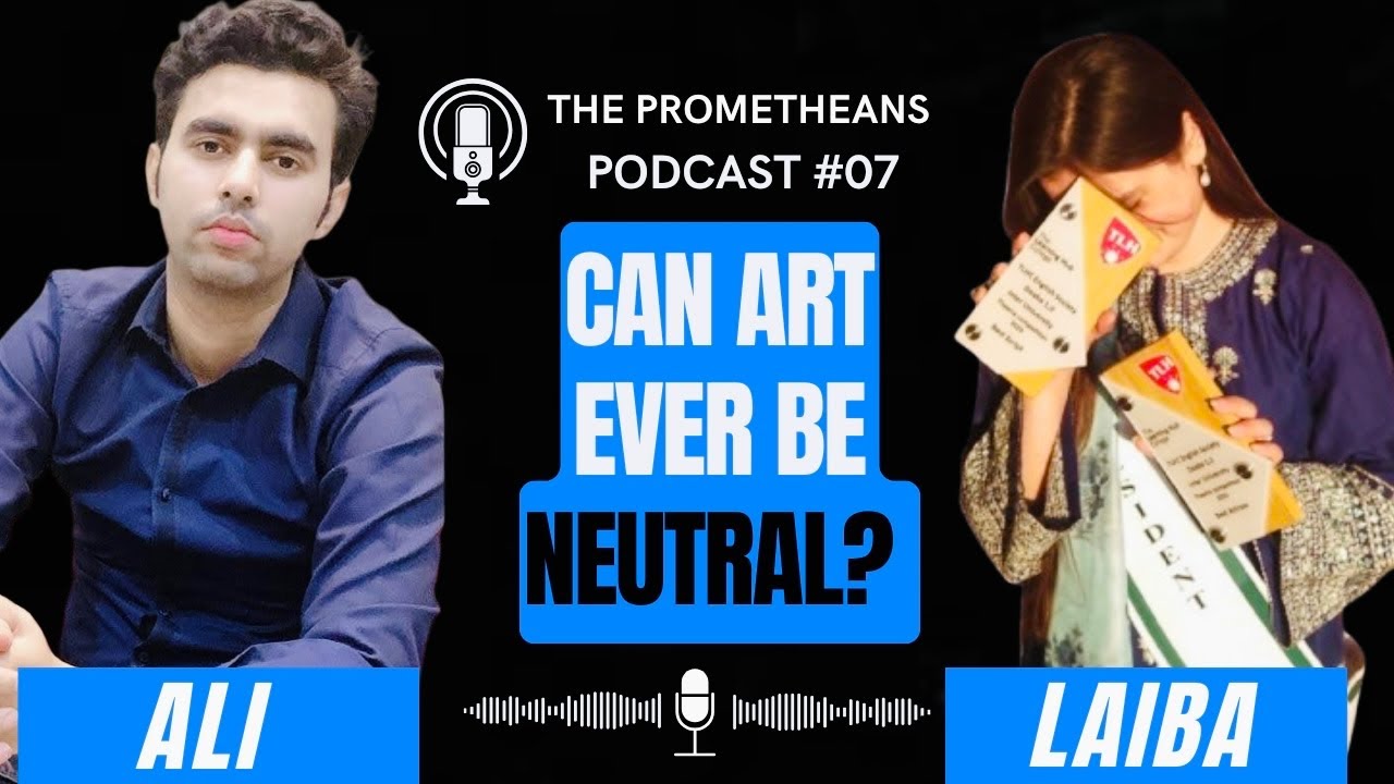 Can Art Ever Remain Neutral: A Conversation With A Debut Playright 
