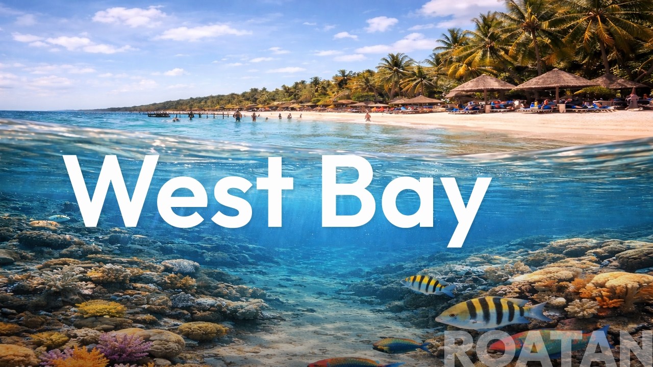 West Bay Roatan: Walking the Beach AND the Coral Reef (No Tour Required)