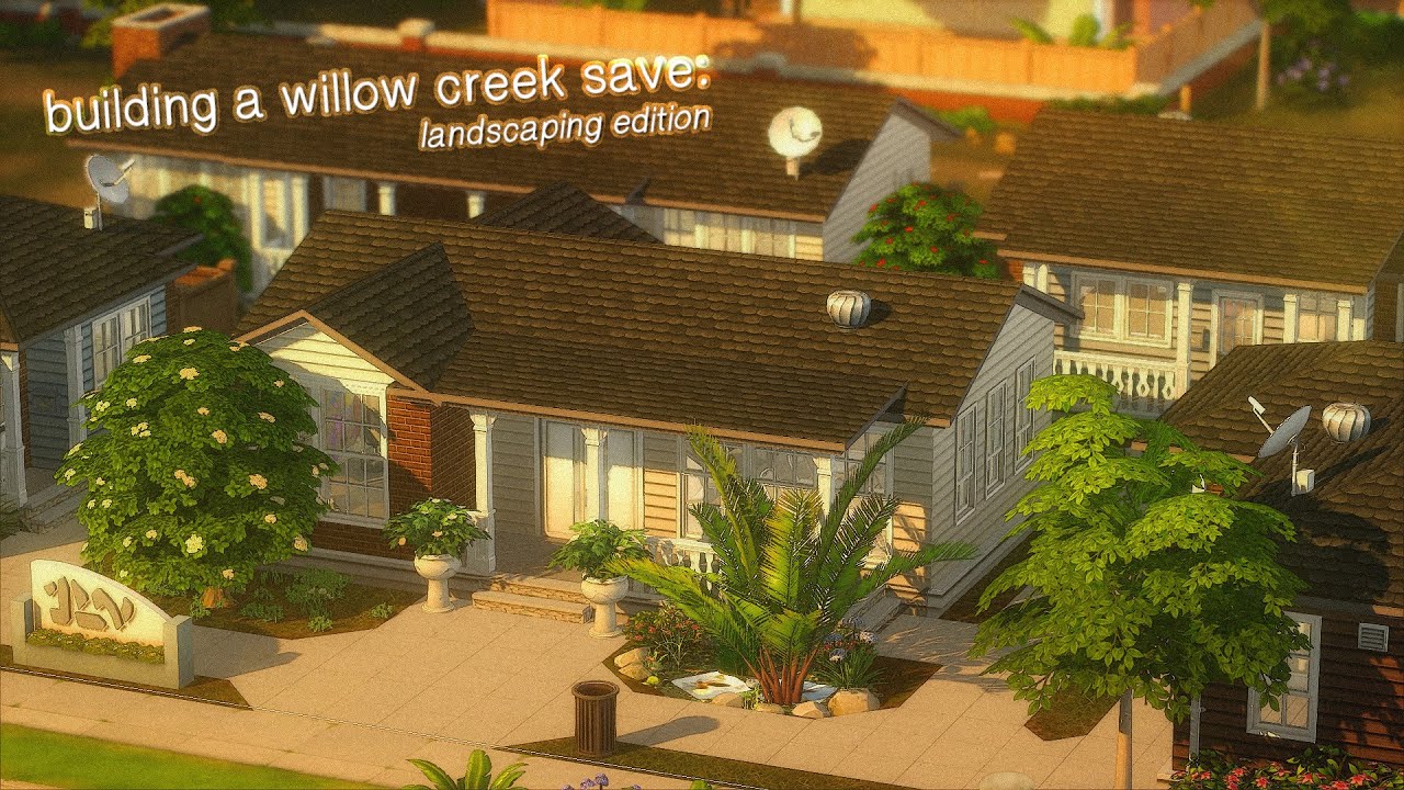 my first residential lot for the soul food legacy challenge! + lot download! [ sims 4 longplay ]