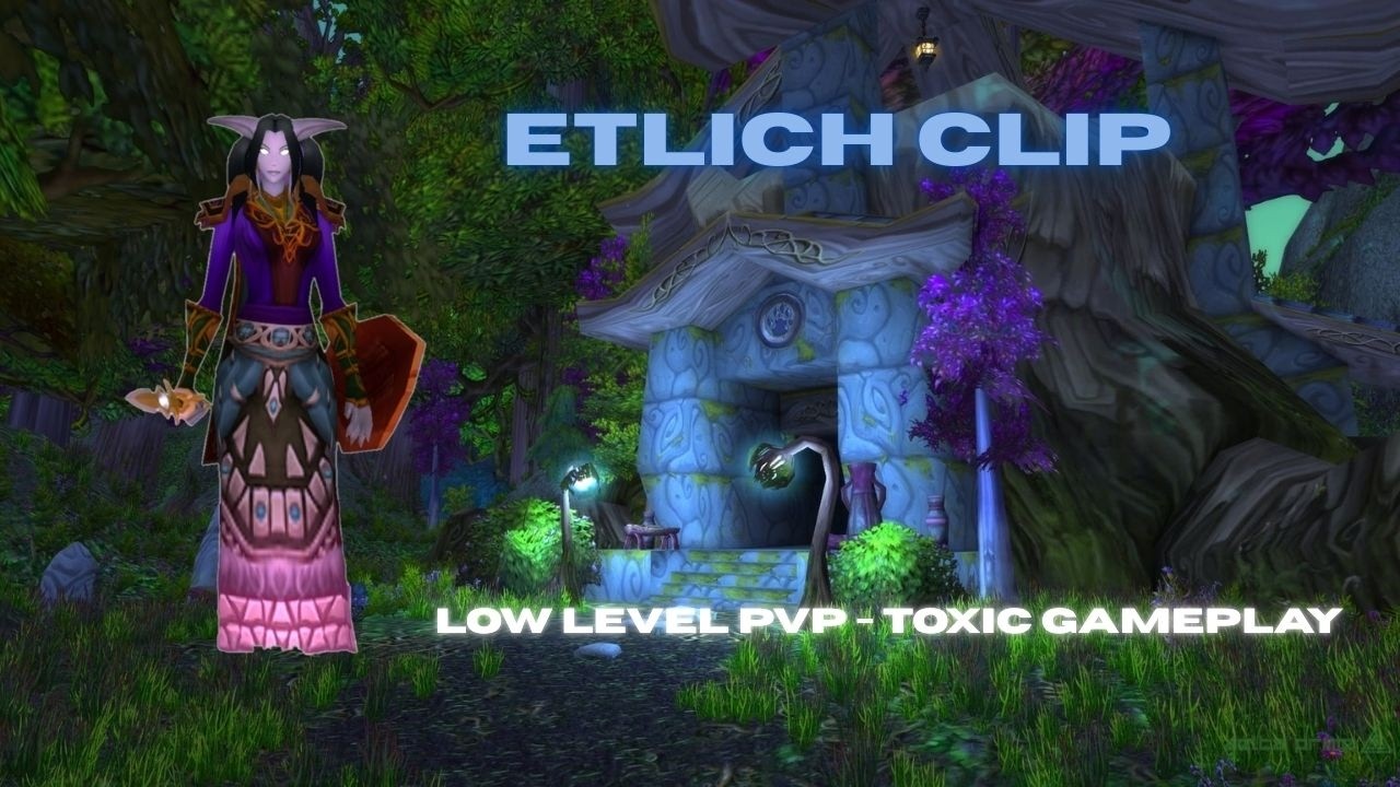 WoW TBC pre-patch low level PvP - Elemental Shaman - Toxic gameplay