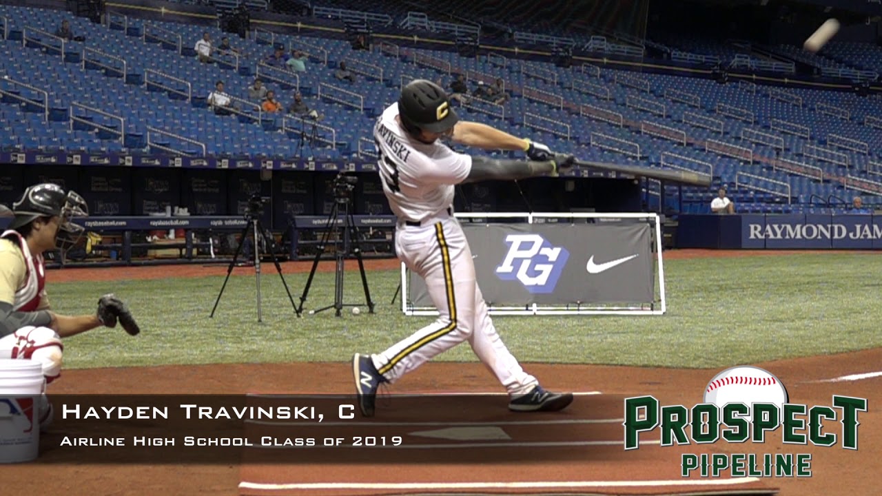 Hayden Travinski, C, Airline  High School Class of 2019, Swing  Mechanics at 240 FPS