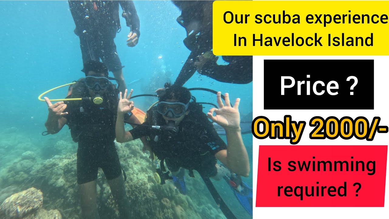 Havelock Diaries &bull; sharing my scuba experience &bull; is swimming mandatory for scuba ? #havelock #scuba 