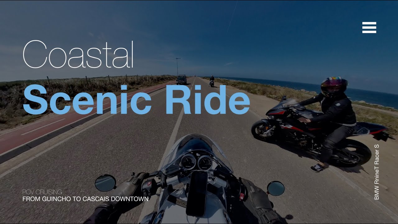BMW RNineT Racer epic ride through the coastline