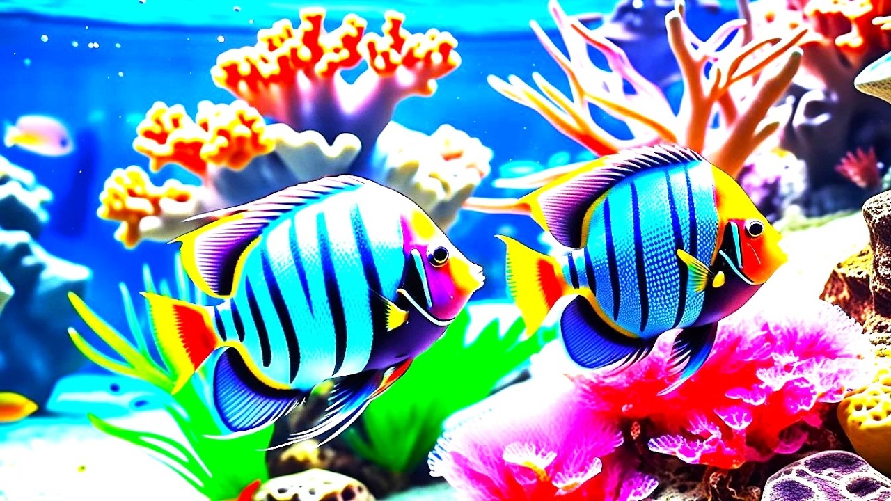 The Best 4K Aquarium Experience: Discover Stunning Jellyfish,Vibrant Coral Reefs & Exotic Ocean Life