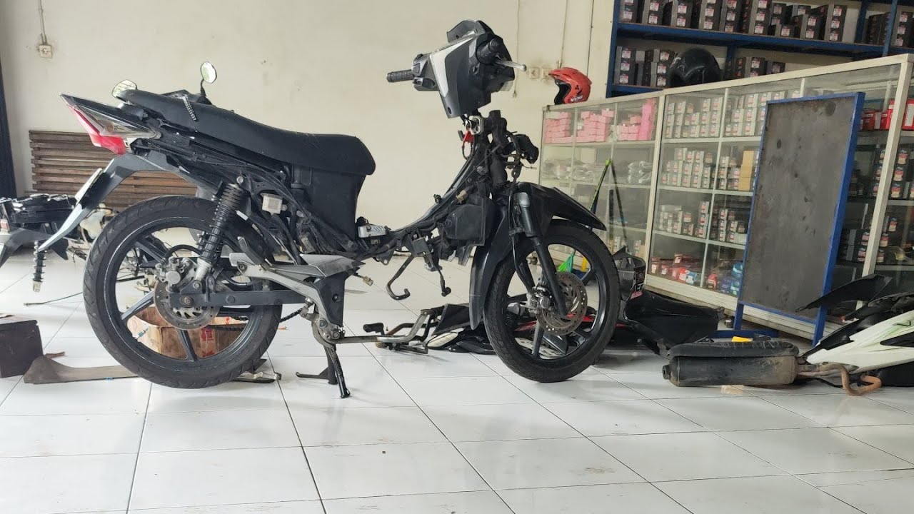 jangan turun mesin di bengkel yg ga ngerti ini, bahaya!!!