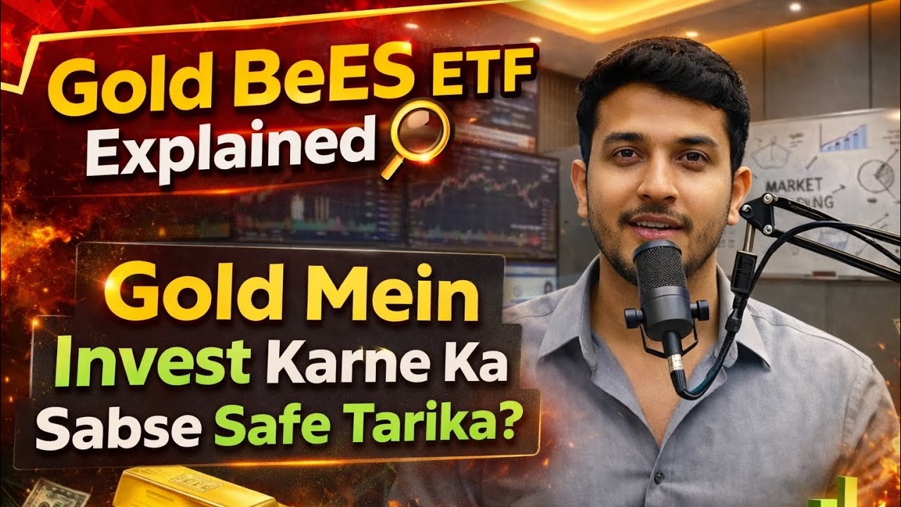 Gold BeES ETF Explained 🔍 | Gold Mein Invest Karne Ka Sabse Safe Tarika?