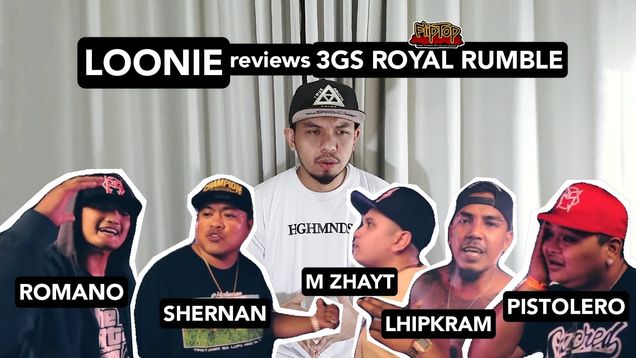 LOONIE | BREAK IT DOWN: Rap Battle Review E30 | ROMANO vs SHERNAN vs MZHAYT vs LHIPKRAM vs PISTOLERO