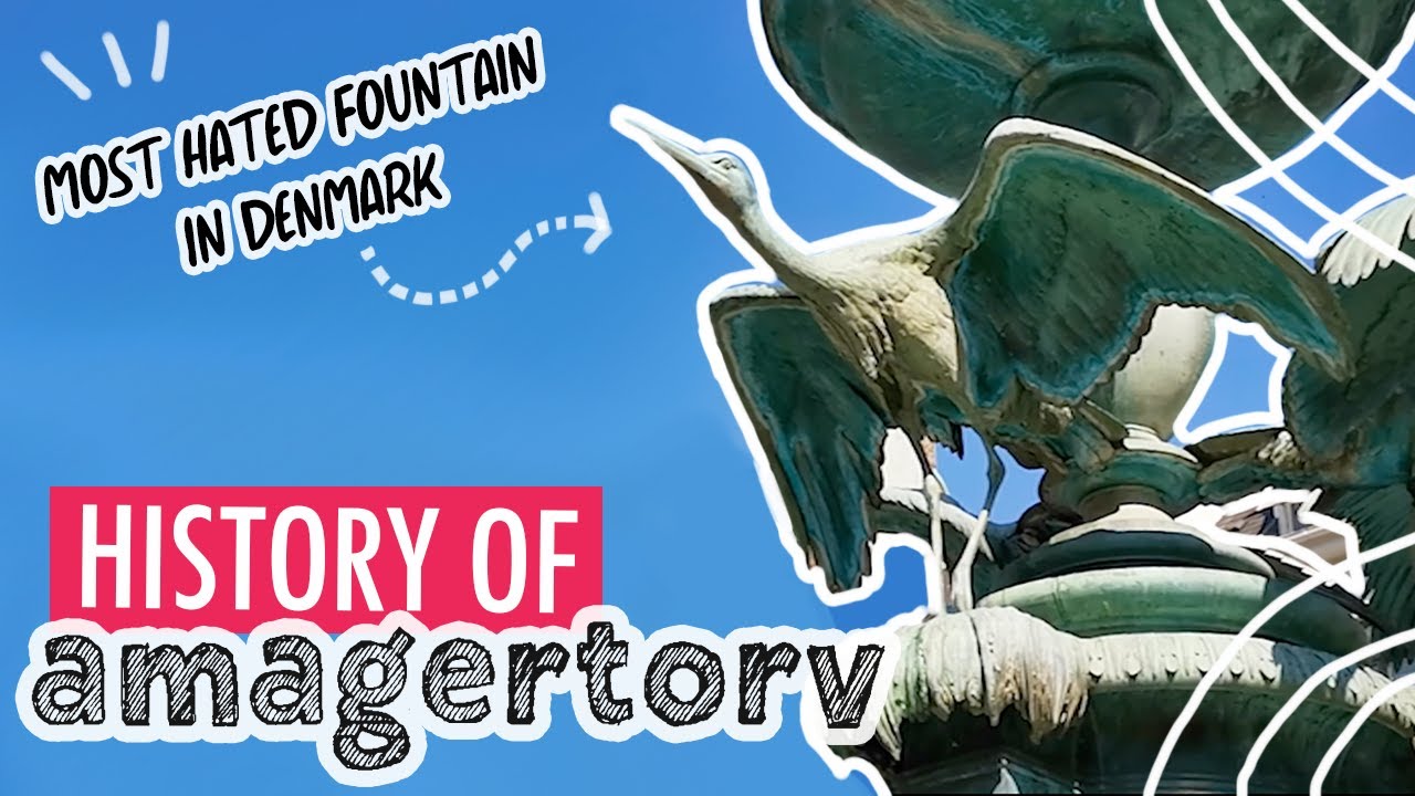 STRØGET SECRET HISTORY: Amagertorv. Copenhagen History I Storkspringvandet I Stork Fountain