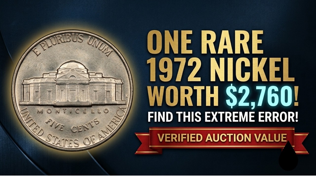 $2,760 for a 1972 Jefferson Nickel? The Verified Auction Story | Coin Spyder