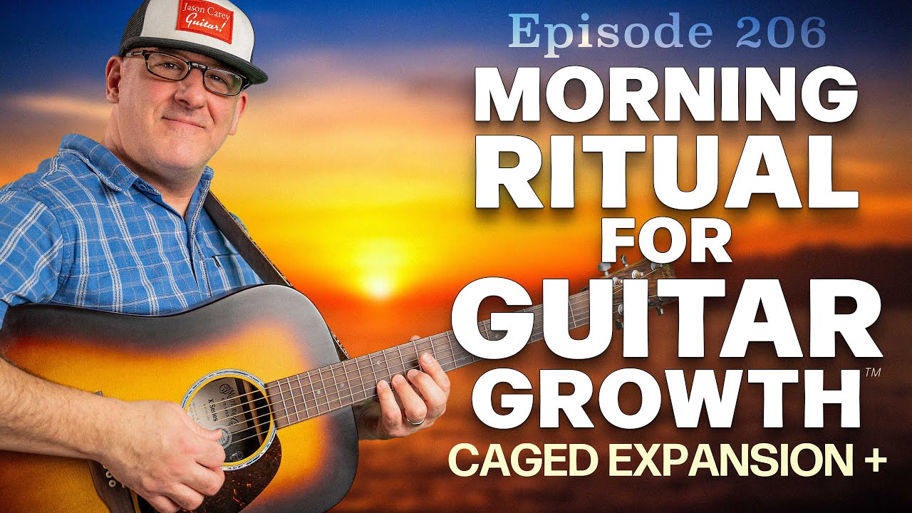 🎸 Morning Guitar Growth Ritual Ep.206 | Songwriting Flow, CAGED System Expansion
