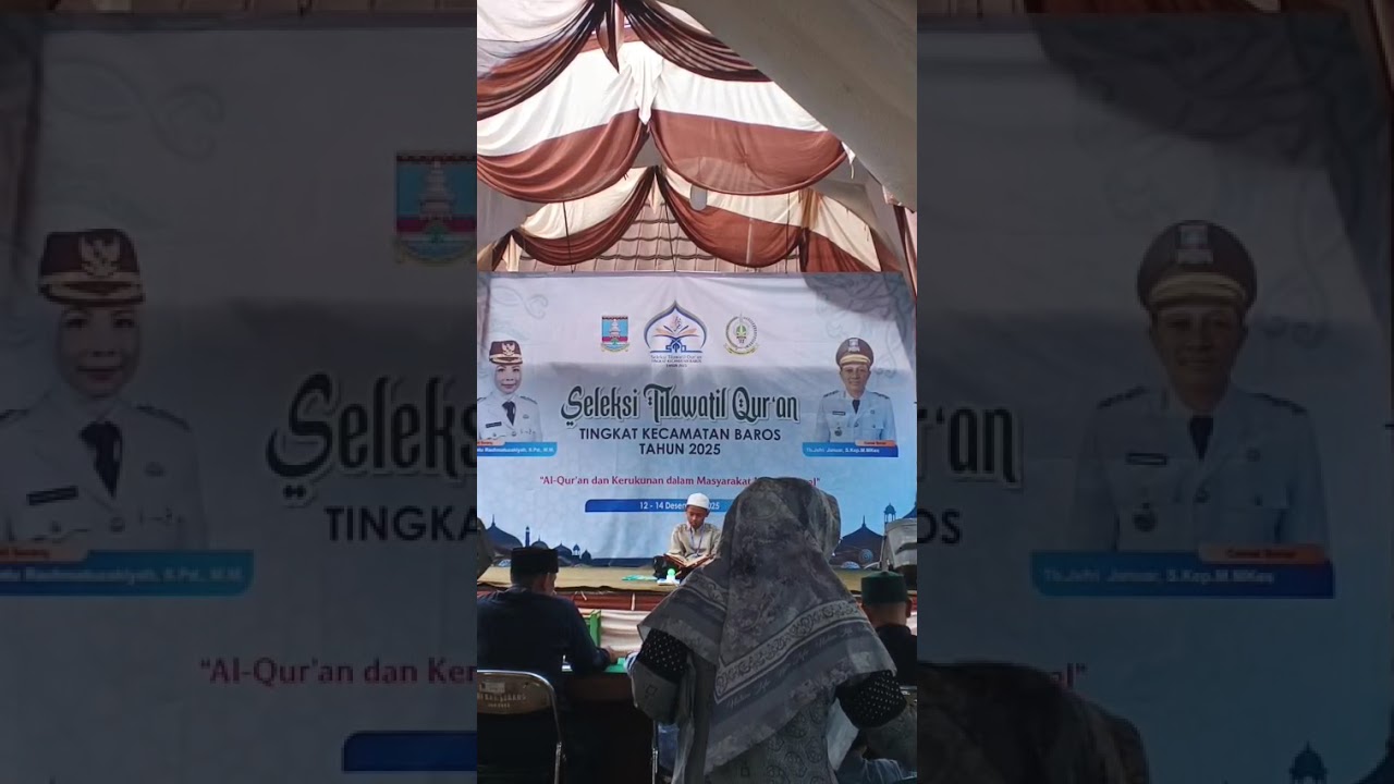 JUARA 1 LOMBA  MUROTAL KECAMATAN BAROS BANTEN DES -2025