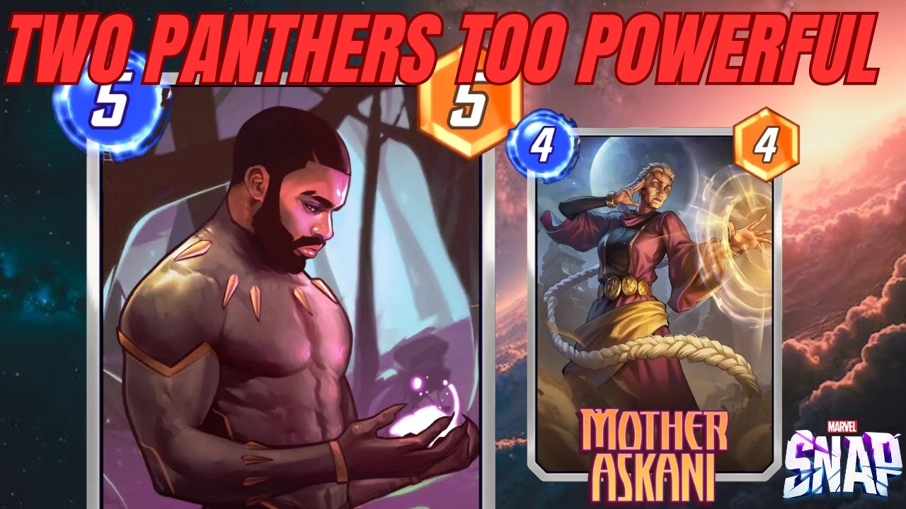 This Black Panther + Mother Askani Deck is DELIGHTFUL - F2P Marvel Snap Episode 23