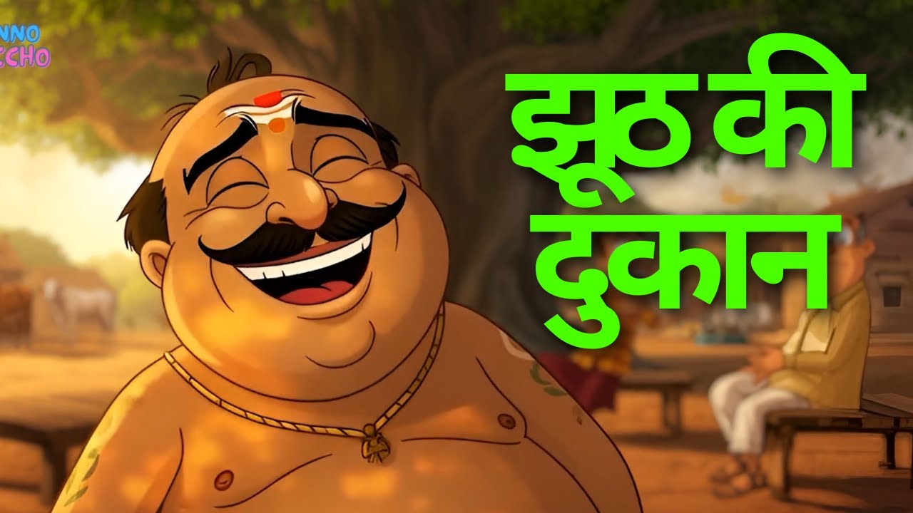झूठ की दुकान - मज़ेदार हिन्दी कहानी | #hindistory #moralstory