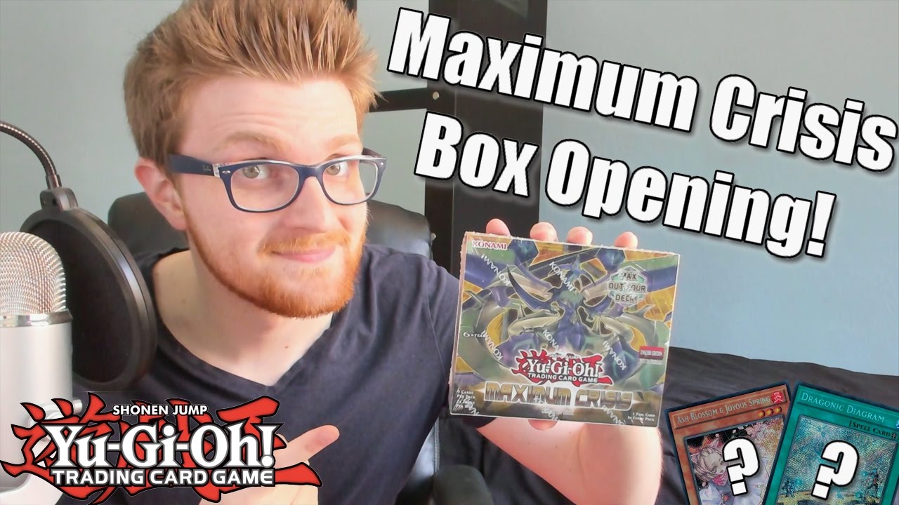 Yu-Gi-Oh! Maximum Crisis Booster Box Opening!
