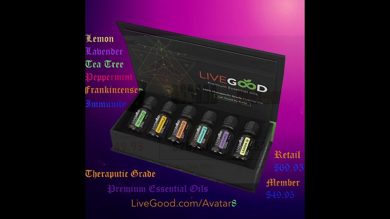 Essential Oils at Wholesale #livegood #essentialoils #livegoodproducts