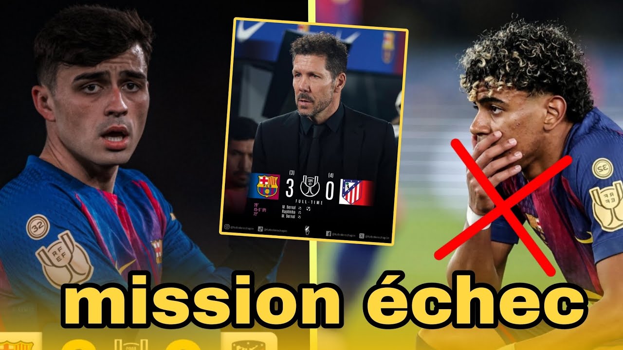 🚨Barca éliminer demi-finale coupe du roi..Atletico en finale Première fois depuis 2013