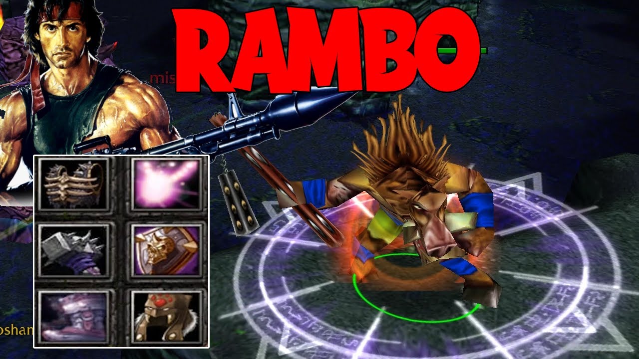 DOTA BRISTLEBACK ULTRA KILL! (RAMBO BRISTLE)