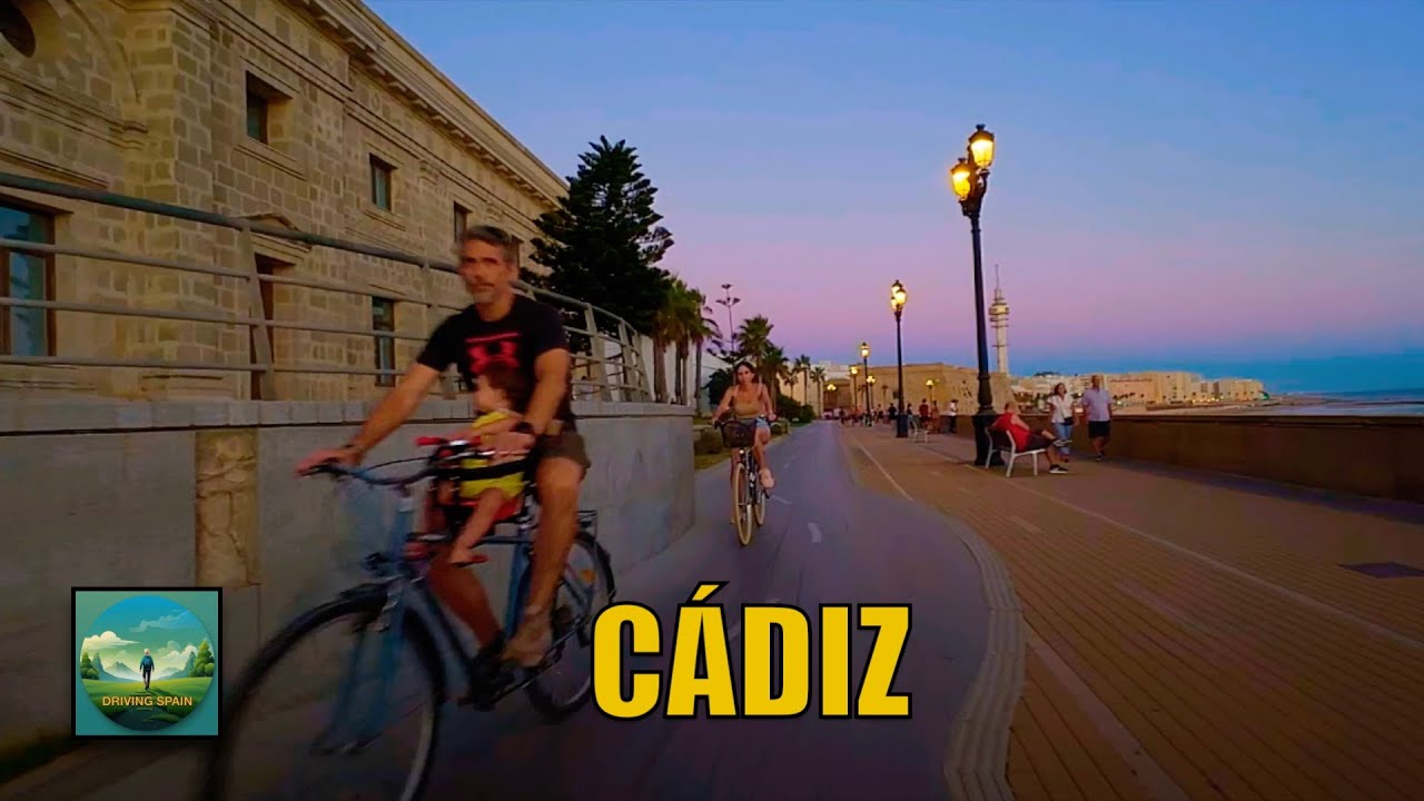 🚴‍♀️📹 Cádiz Bike Ride DJI Osmo Action 4 Handlebar Mount 4K
