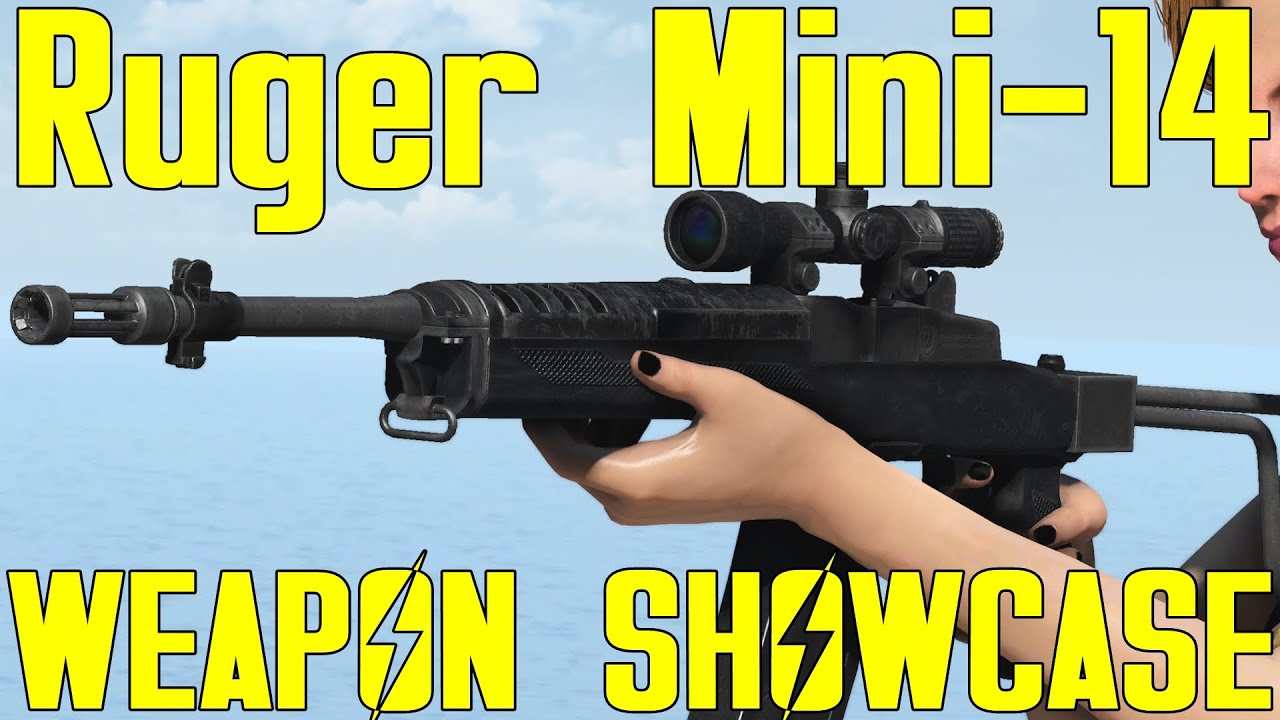 Fallout 4: Ruger Mini-14 - Weapon Mod Showcase