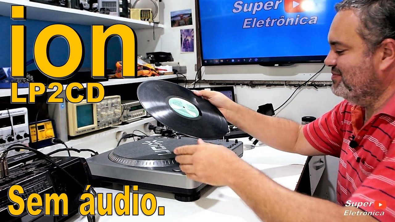Ion LP2CD, sem som.