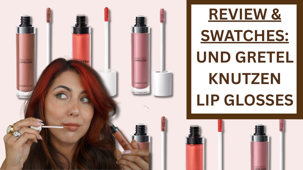 ОБЗОР И СВОТЧИ: БЛЕСКИ ДЛЯ ГУБ ОТ GRETEL KNUTZEN | Integrity Botanicals