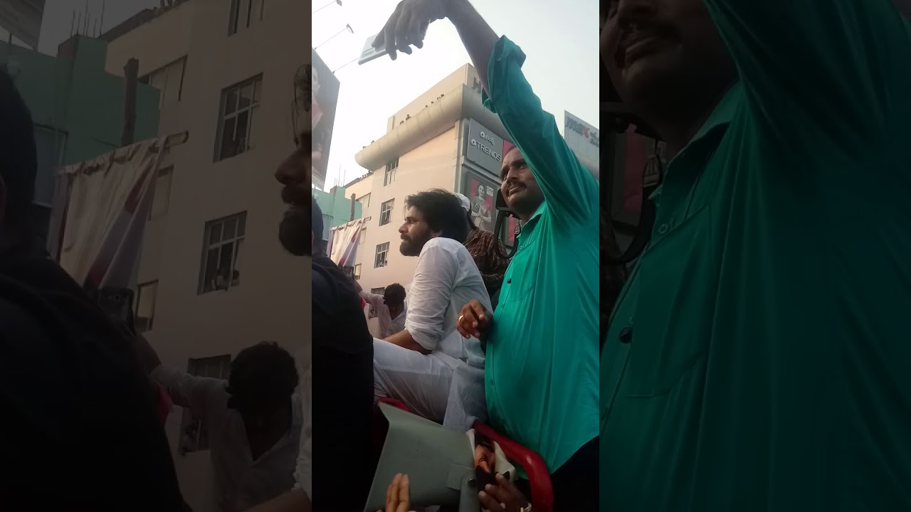 pawan kalyan jsp long March vizag