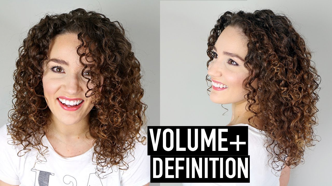Curly Hair Routine using DevaCurl for VOLUME + DEFINITION