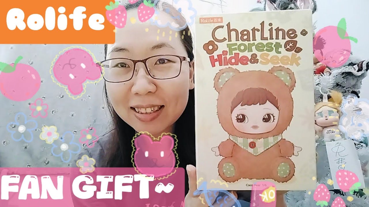 開箱🐼收到粉絲禮物😳若來夏琳絨毛盲盒