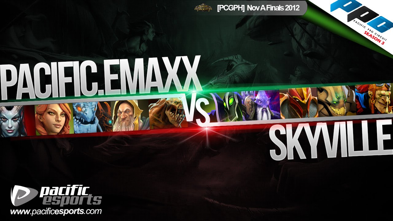 [PCGPH Nov A Finals] Pacific.Emaxx vs Skyville