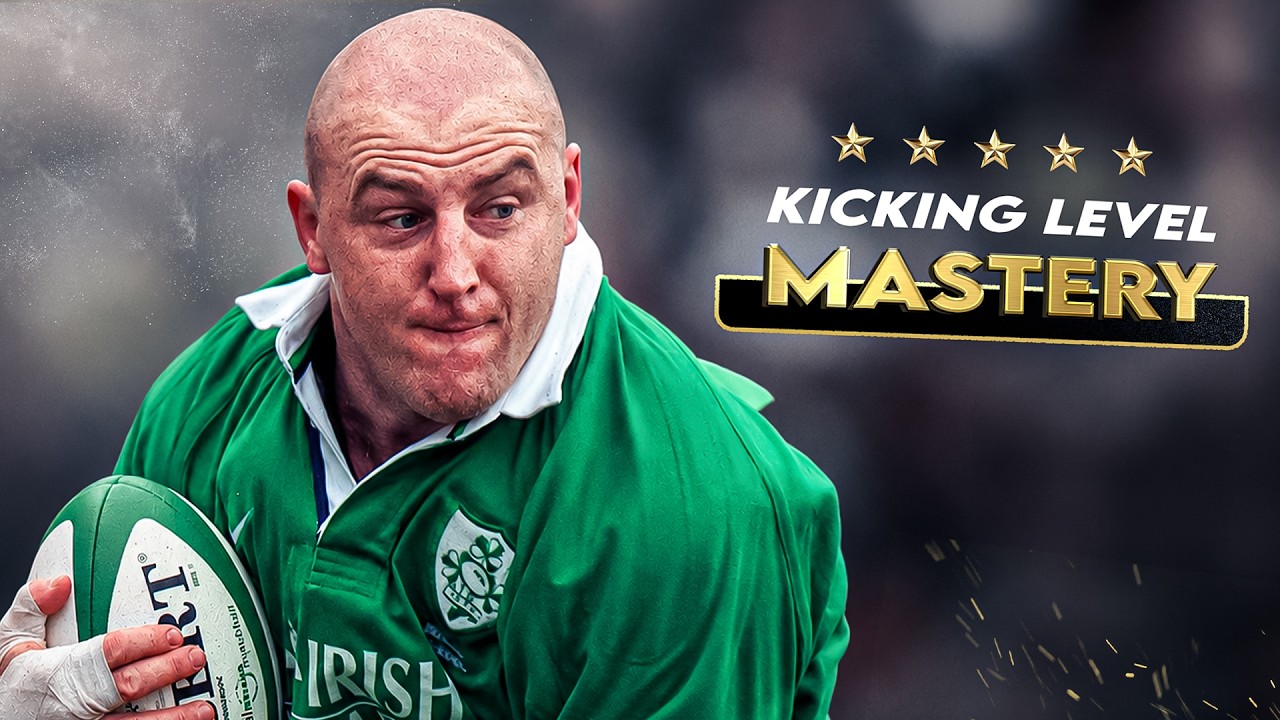 4 minutes of Keith Wood kicking in Rugby!