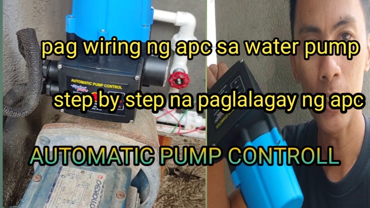 paano magdagdag automatic pump controll sa ating water pump
