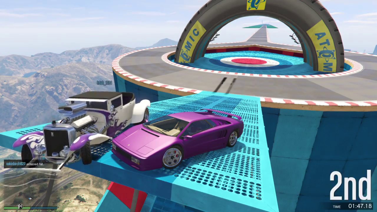 GTA 5 Top Speed Drag Race (Infernus Classic vs. Franken Stange)