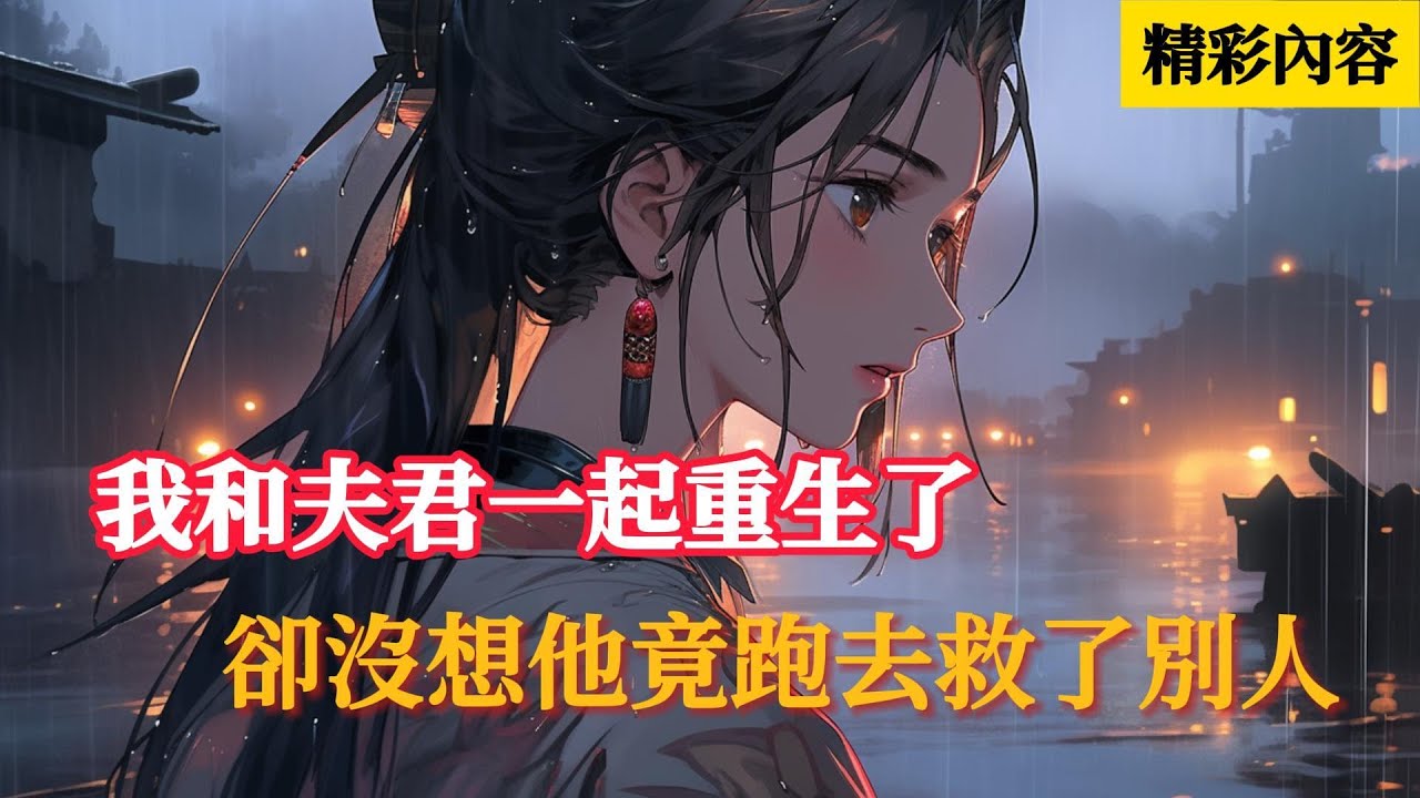 《我和夫君一起重生了，卻沒想他竟跑去救了別人》和夫君一起重生後，他拋下了我……#故事