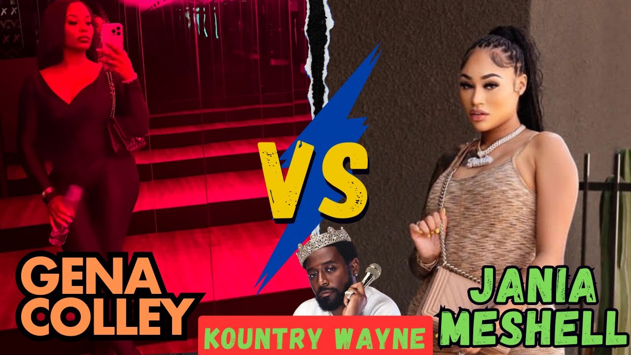 Kountry Wayne Gena Colley VS Jania Meshell Lifestyle, Biography Comparison 2025