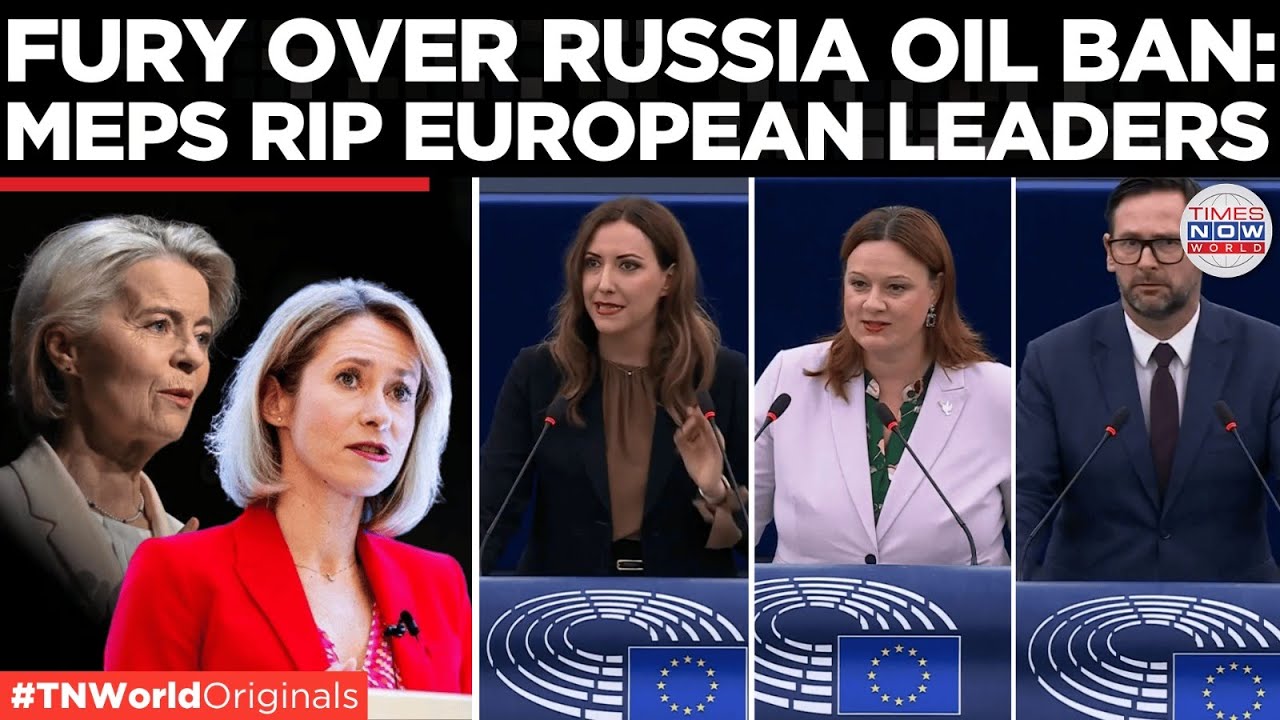 'EUROPE STRENGTHENS RUSSIA': MEPs Tear Apart EU&rsquo;s Energy Ban Hypocrisy| Times Now World