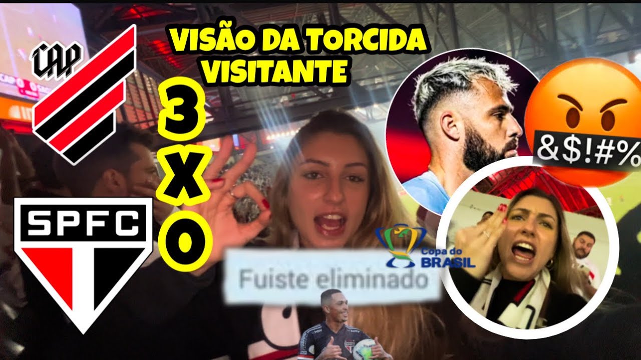 VERGONHA! REACT-ATHLETICO PR- 1 (3)x(0) 0 S&Atilde;O PAULO