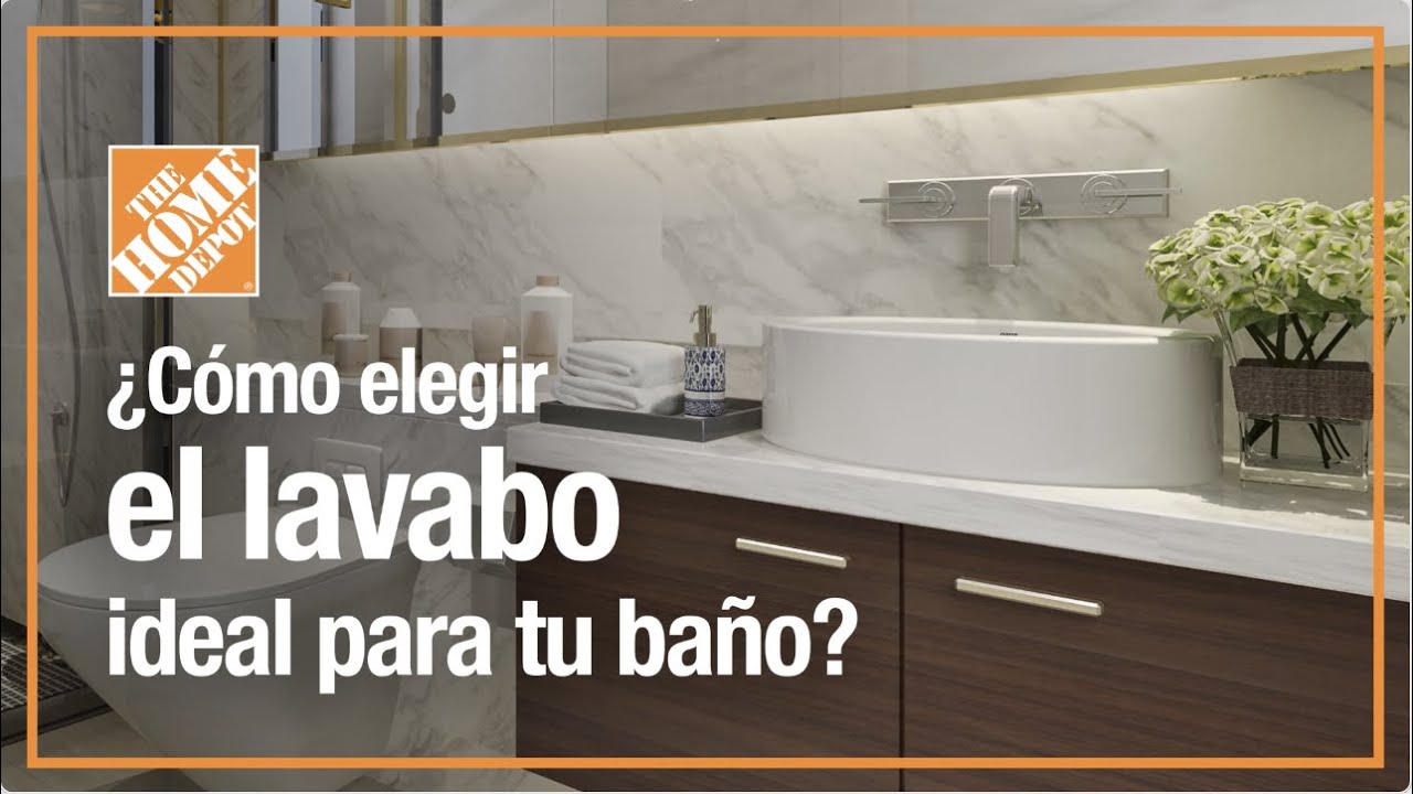 C&oacute;mo elegir el lavabo ideal para tu ba&ntilde;o | Ba&ntilde;os | The Home Depot Mx