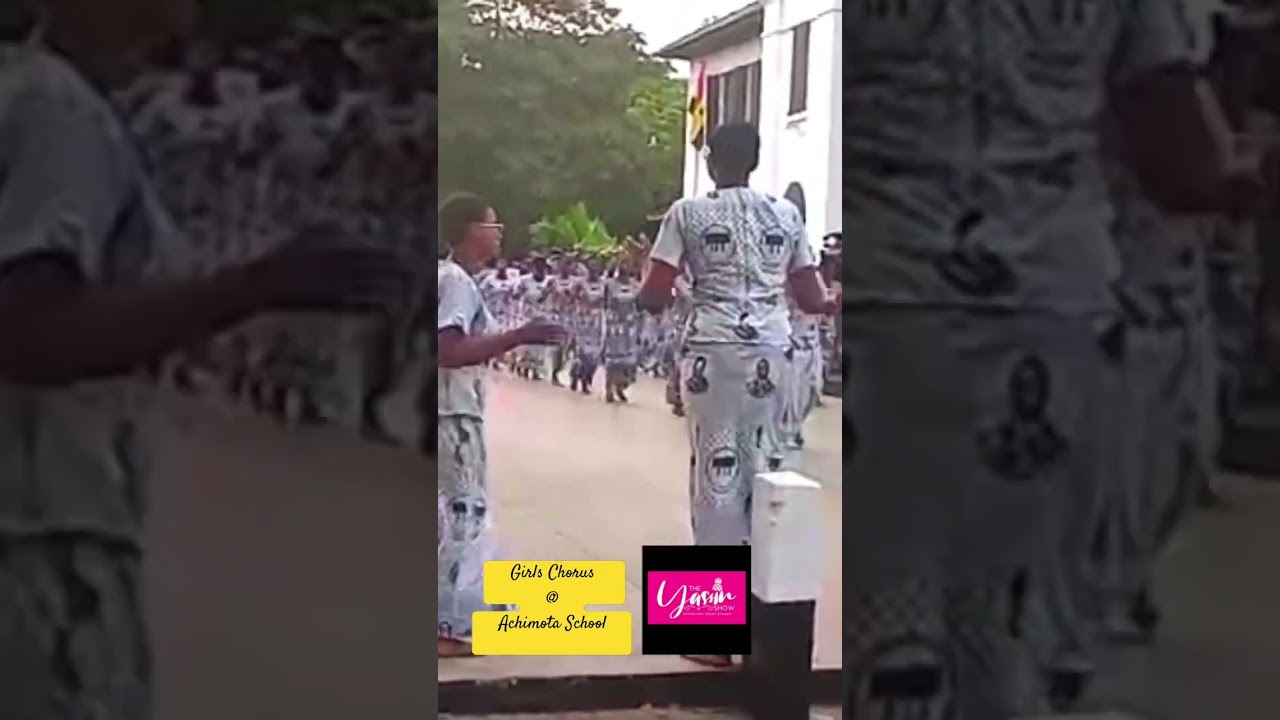 Out & About. Girls Chorus performance. #achimota #ghanamostbeautiful #dance #ghana