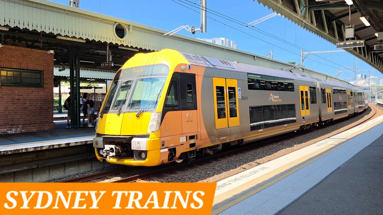 Sydney Trains action at Strathfield station - 21 Feb 2026