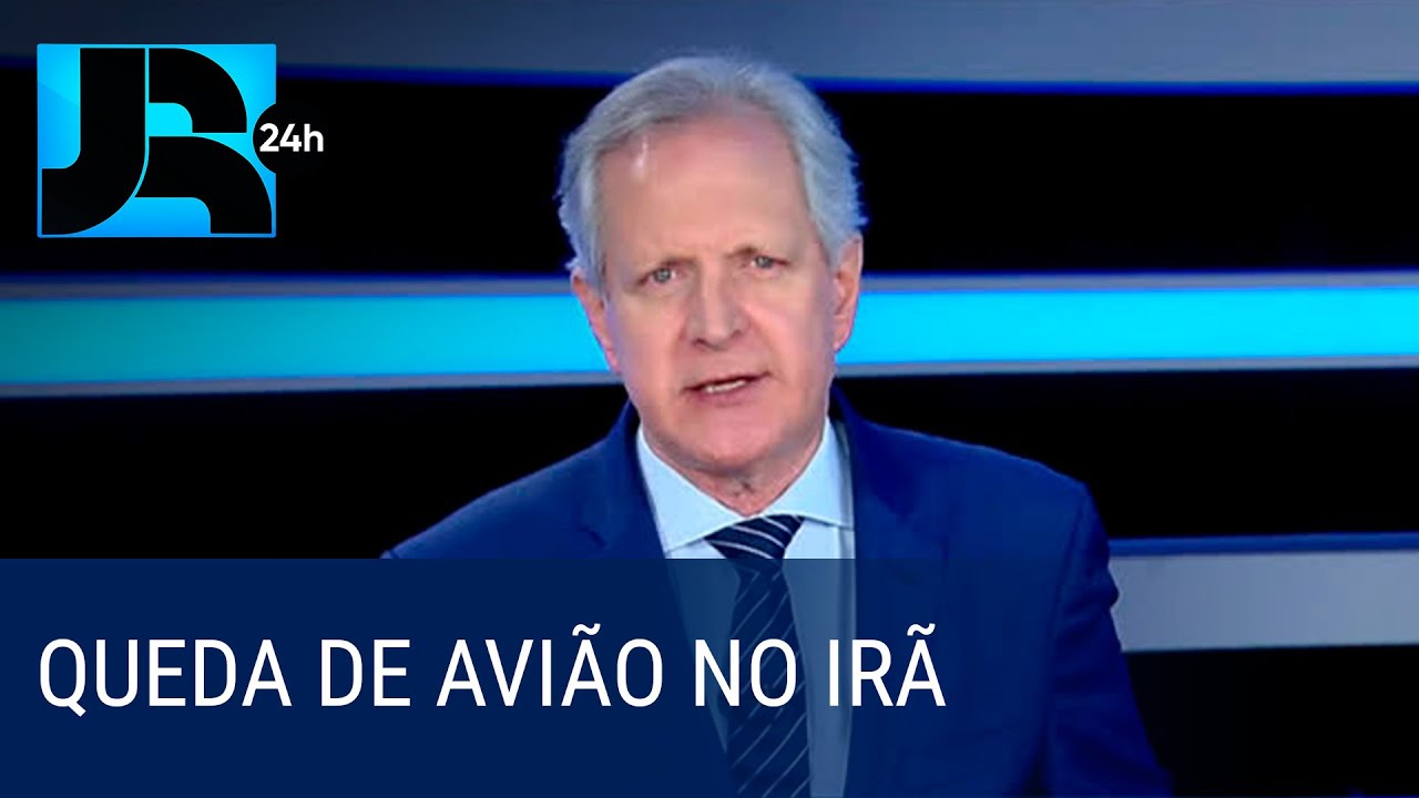 Augusto Nunes: queda de avião no Irã tem guerra de versões