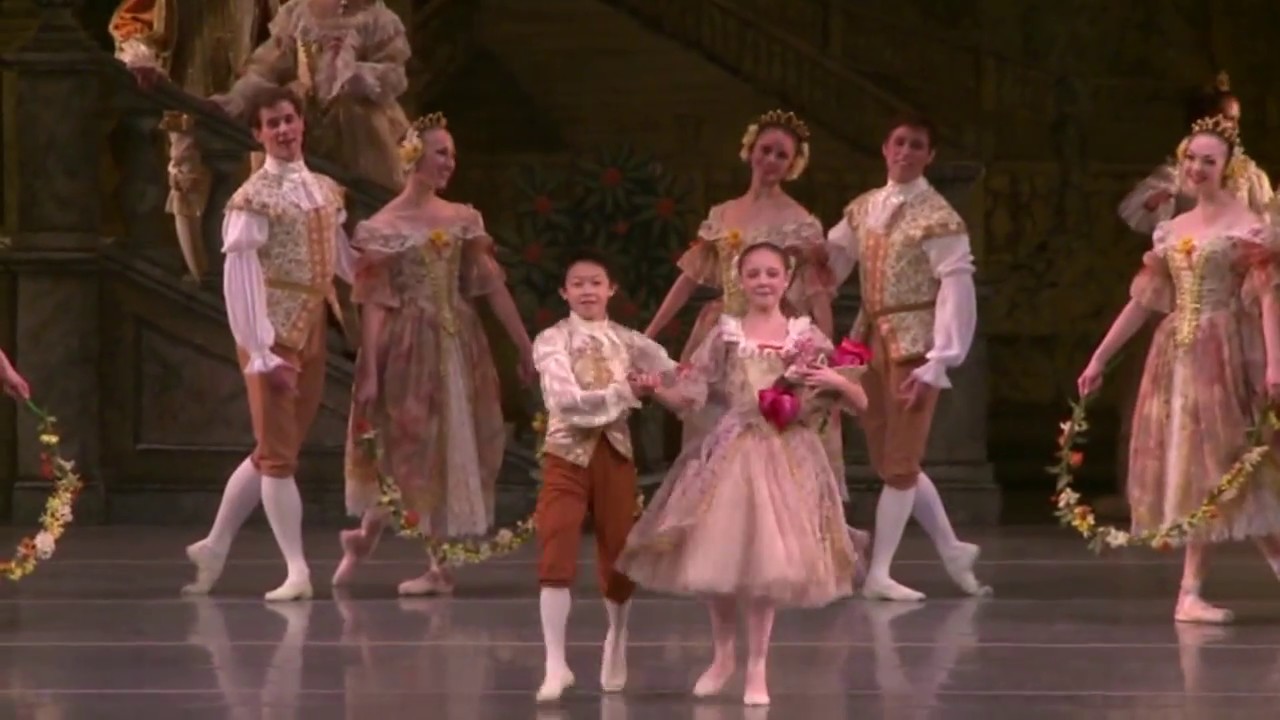A young Nathan Chen performs with Ballet West
