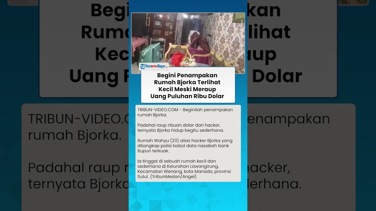 BEGINI PENAMPAKAN Rumah Bjorka, Padahal Raup Ribuan Dolar Tapi Tidur di Tempat Sederhana
