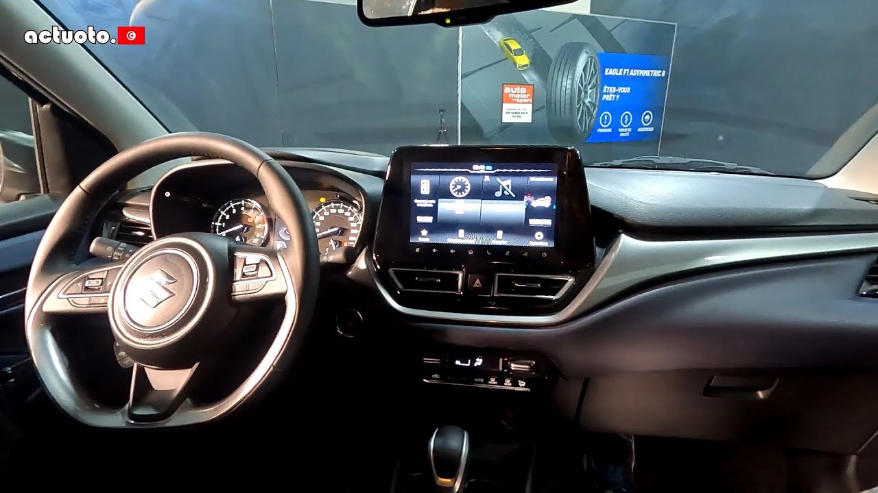 Actuoto: Suzuki Baleno, Restylage pléthorique. Intérieur (2/3) سوزوكي بالينو (2022)
