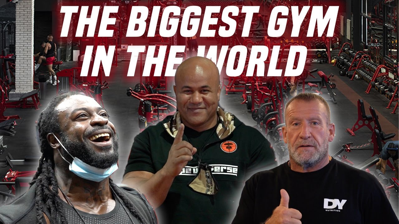 THE BIGGEST GYM IN THE WORLD! ITS OFFICIAL - Binous Gym